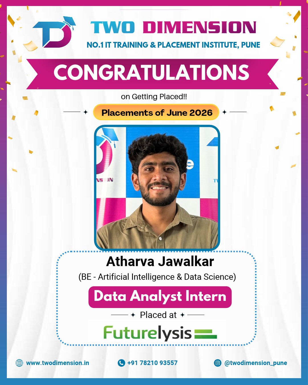 Two Dimension Placed Student - 11