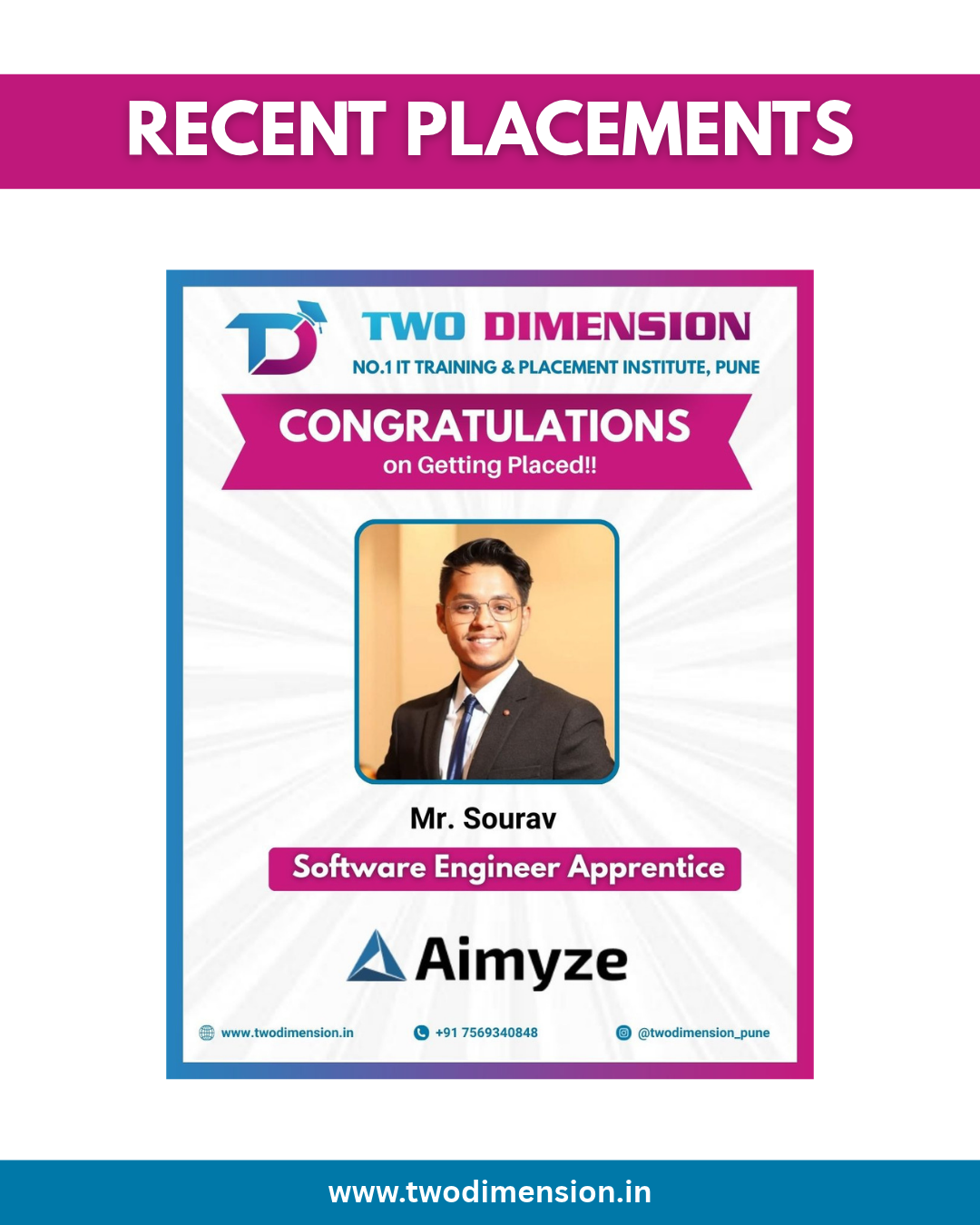Two Dimension Placed Student - 260